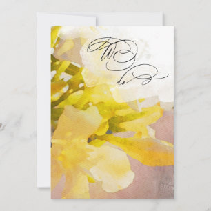Convite *~* RSVP Peach WE DO Floral AR15 QR WEDDING