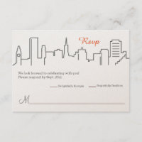 RSVP San Francisco Skyline Wedding