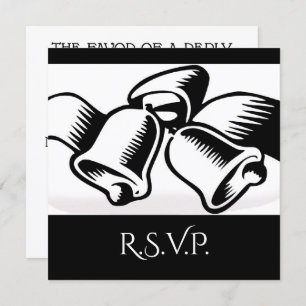 Convite RSVP Wedding Bells