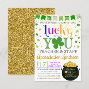 Convite Rua. Dia de Patricks Considerou Apreciação do Pr