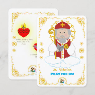 Convite Rua, Nicholas Sagrado Card