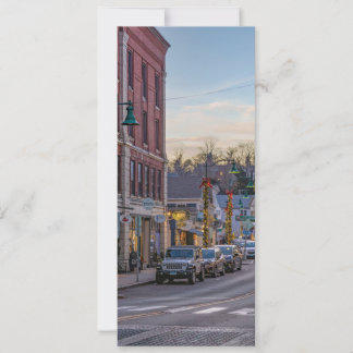 Convite Rua principal em Mystic, Connecticut