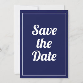 Convite Rua Simons Island Vintage Map Save the Date Card