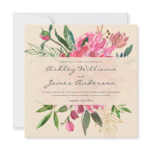 Ruby Pink Peony Buquê Floral Casamento de Marfim