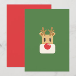 Convite Rudolph, a Rena do Nariz Vermelho