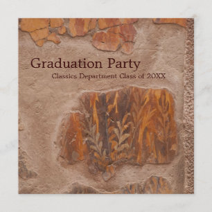 Convite Ruínas do departamento dos clássicos do partido 