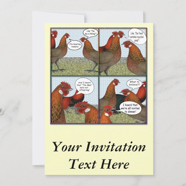 Convite Rumores (Frente)