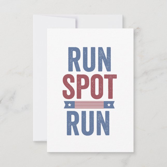 Convite Run Spot Run Presidente Eleição 2024 (Frente)