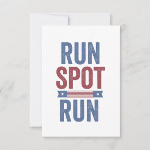 Convite Run Spot Run Presidente Eleição 2024