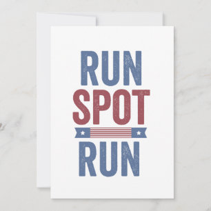 Convite Run Spot Run Presidente Eleição 2024