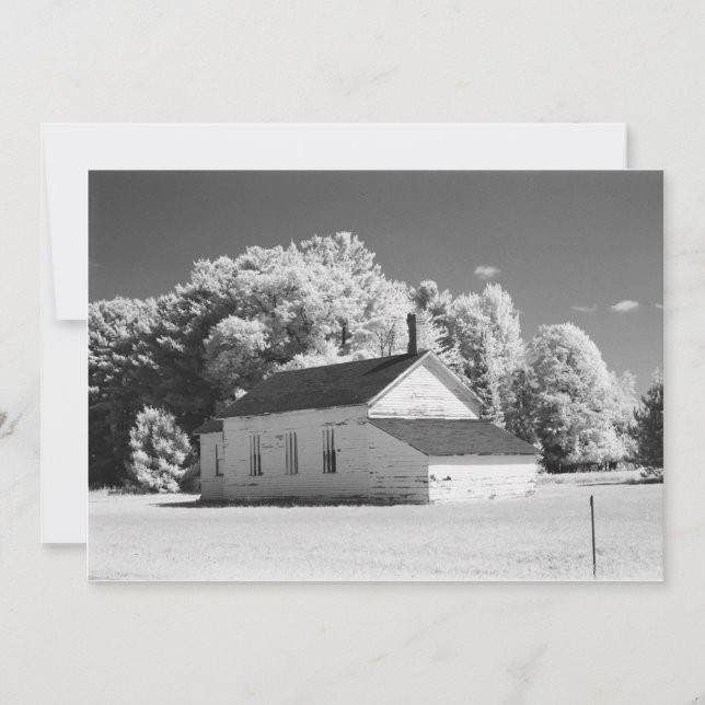 Convite Rural America Theme Infrared Photography (Frente)