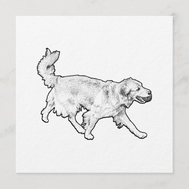 Convite Rushing Trail Welcome (Frente)