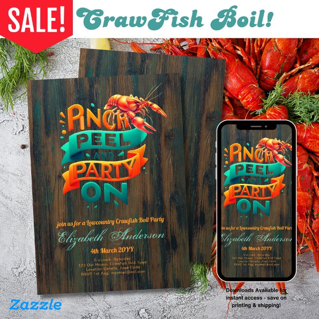 Convite Russo do Partido das Lagostas de Belém (Criador carregado)