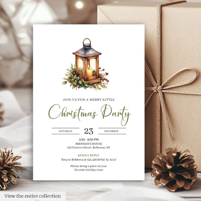 Convite Rustic Bohemian Neutral Pine Wreath Christmas Card (Rustic Bohemian Neutral Pine Wreath Christmas Invite)