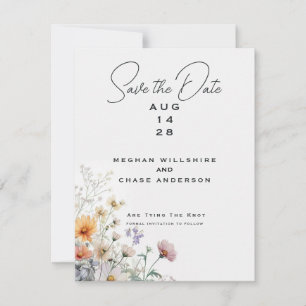 Convite Rustic Boho Watercolor