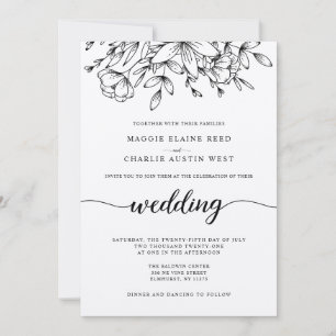 Convite Rustic Branches Casamento