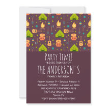 Rustic Camping Patternos and Guitars Reunion