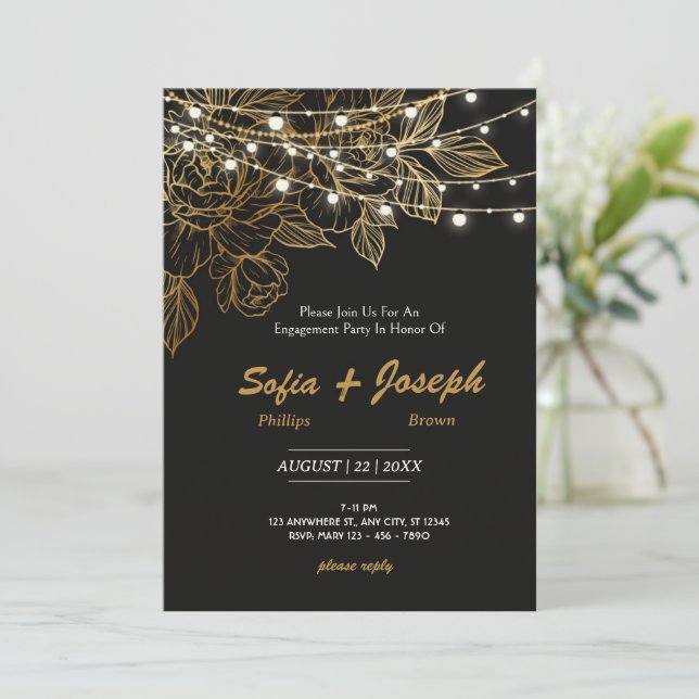 Convite Rustic Country Barn Wedding Invitation (Em pé/Frente)