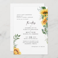Rustic Elegance Sunflower em Bloom Wedding