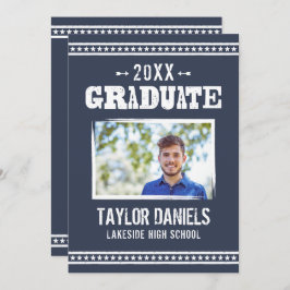 Convite Rustic Graduation CHURRASCO | Cores editáv