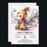 Convite Rustic Kids Monkey Birthday<br><div class="desc">Celebrar com um toque rústico usando o convite de Aniversário do Macaco Rustic Kids. Este charmoso design apresenta macacos brincalhões cercados por elementos rústicos, ideais para crianças de todas as idades. Totalmente editável, você pode personalizá-lo com os detalhes da sua festa. Instantaneamente descarregável, é perfeito para imprimir em casa ou...</div>