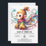 Convite Rustic Kids Monkey Birthday<br><div class="desc">Celebrar com um toque rústico usando o convite de Aniversário do Macaco Rustic Kids. Este charmoso design apresenta macacos brincalhões cercados por elementos rústicos, ideais para crianças de todas as idades. Totalmente editável, você pode personalizá-lo com os detalhes da sua festa. Instantaneamente descarregável, é perfeito para imprimir em casa ou...</div>