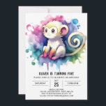 Convite Rustic Kids Monkey Birthday<br><div class="desc">Celebre o seu aniversário com o convite de Aniversário do Macaco Rustic Kids. Com macacos adoráveis e elementos rústicos encantadores, esta design é perfeita para crianças de qualquer idade. Totalmente editável, você pode personalizar os detalhes para ajustado do seu partido. Instantaneamente descarregável, está pronto para ser impresso em casa ou...</div>