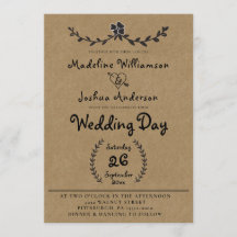 Rustic Kraft com Laurel Vine Weditation