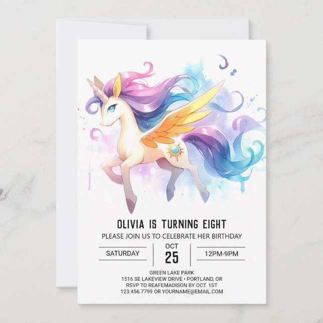 Convite Rustic Online Horse Birthday (Frente)