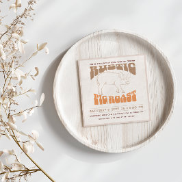 Convite Rustic Pig Roast