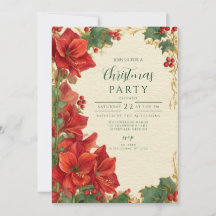 Rustic Red Amaryllis Natal