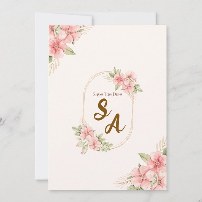 Convite Rustic Wedding (Verso)