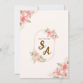 Convite Rustic Wedding