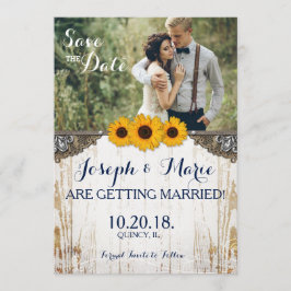 Convite Rústica Lace de Girassol e Burlap Wedcard