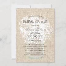 Rústico Bebê Breath Mason Jar Chá de panela