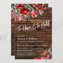 Rústico Boho Borgonha Vermelho Floral Para Ter E S