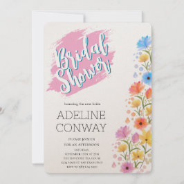 Convite Rústicos Blooms e Sonhos Bridais