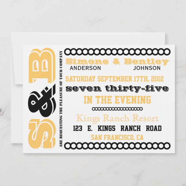 Convite S n' B (Frente)