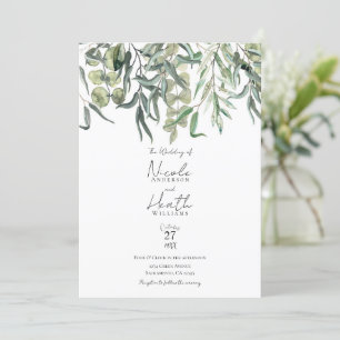 Convite Sabpy Eucalyptus Bunch Floral Greenery Casamento