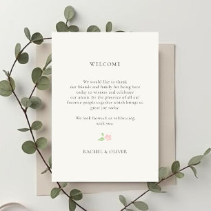 Convite Saco de Boas-Vindas de Casamento   Cronologia da I