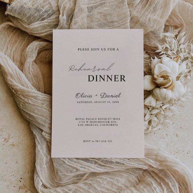 Convite Sage Boho - Sinal de Janto de Ensaio de Casamento  (Sage Boho Wedding Rehearsal Dinner Sign Night, Invitation)