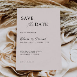 Convite Sage Boho Wedding Save the Date Modelo