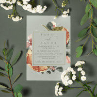 Sage Green Floral Garden Wedding