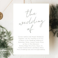 Sage Green White Custom Name Modern The Wedn of th