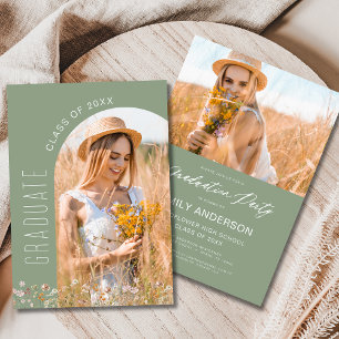 Convite Sage Green Wildflower Arch Photo