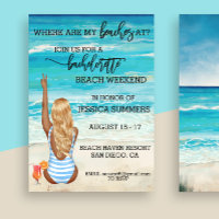 Saída de Férias de Praia da festa de solteira