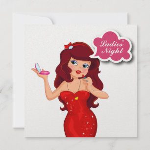 Convite Saída noturna das damas - SRF