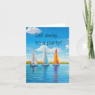 Convite Sail Away