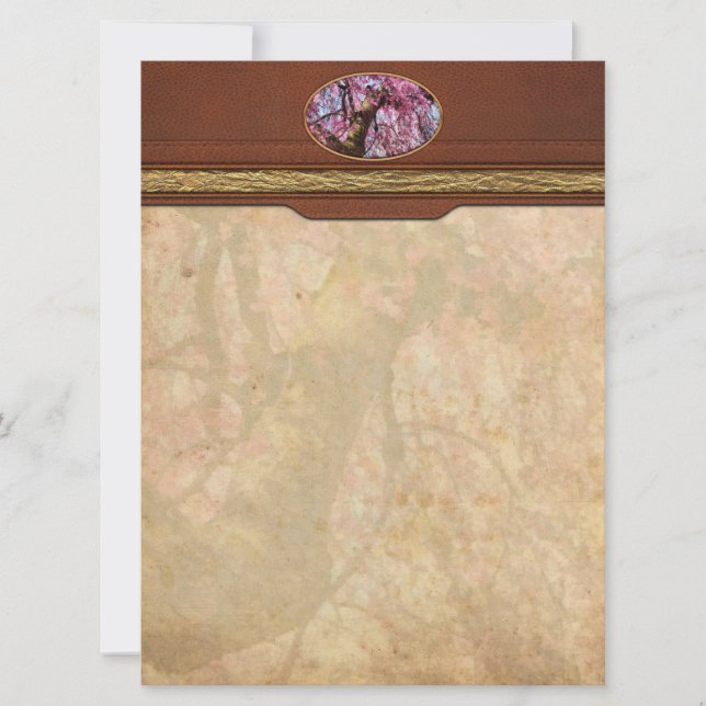 Convite Sakura - Finalmente é Primavera (Frente)