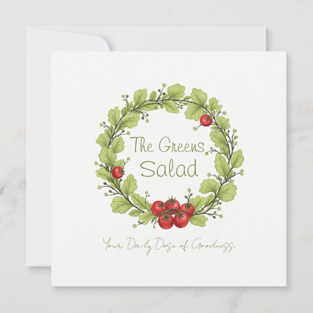 Convite Salada dos Verdes (Frente)